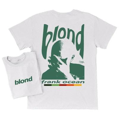 Koszulka graficzna Frank Rapper Missing Hip Hop Album Ocean Blond Letnie Koszulki Y2k Unisex Blond Moda Casualowa Koszulka z Okrągłym Dekoltem Top