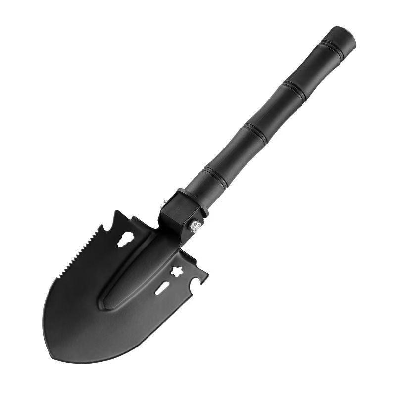 Survival Shovel Multi-Tool, Portable Engineer Shovel For Disaster Recovery,Car Emergency,Camping,Digging,And Gardening A