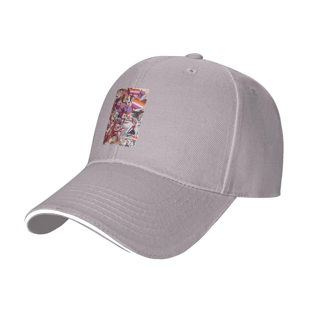 Charlie And Vaggie Valentines Hazbin Hotels Cap Baseball Caps Adjustable Hat Hip Hop Summer Unisex Baseball Hats Customizable