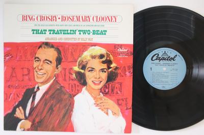 LP Record BING CROSBY, ROSEMARY CLOONEY - That Travelin' Two-beat SM11736 CAPITOL 1977 US Pop Used