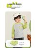Kaka Panda Kids' Long-Sleeve T-Shirt - Spring Layer for Boys & Girls