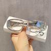 Retro Oval Y2K Fashionable Sports Futuristic Sunglasses For Men Women UV Resistant Sunglasses Punk Sun Glasses Wrap Around Shade