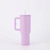 New Four-Generation 40Oz Stainless Steel Ice Heater Cup Straw Cup Vacuum Cup Outdoor Portable Portable Portable Cup Handle Cup