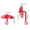 A1A2 Bicycles Handlebars Pinwheel Windmill Spinnings Kids Pinwheel Colorful Decors