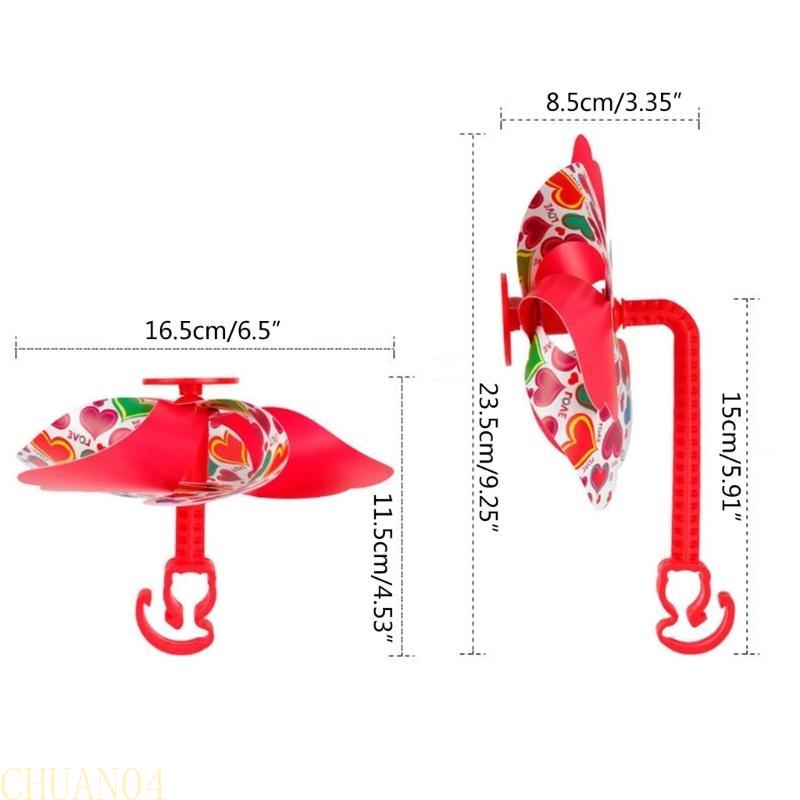 A1A2 Bicycles Handlebars Pinwheel Windmill Spinnings Kids Pinwheel Colorful Decors