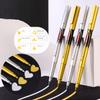Gold Silver Colour Craft Pen Waterproof Paint Pen Sign Mark Metal Pen Greeting Card Calligraphy Highlight Pens