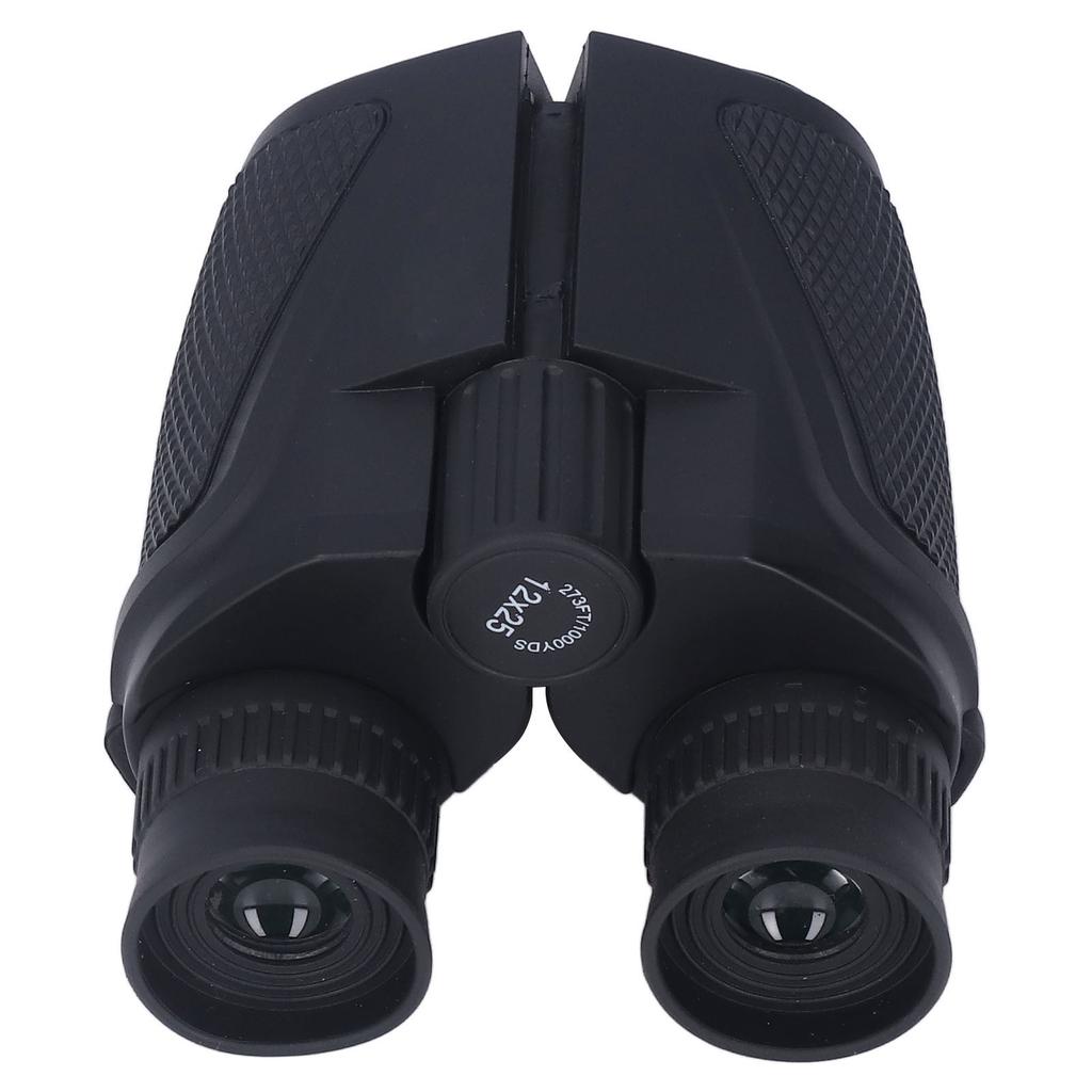 12X 25mm Binoculars High Power HD Pocket Size Telescope BAK4 Prism for Outdoor Observation