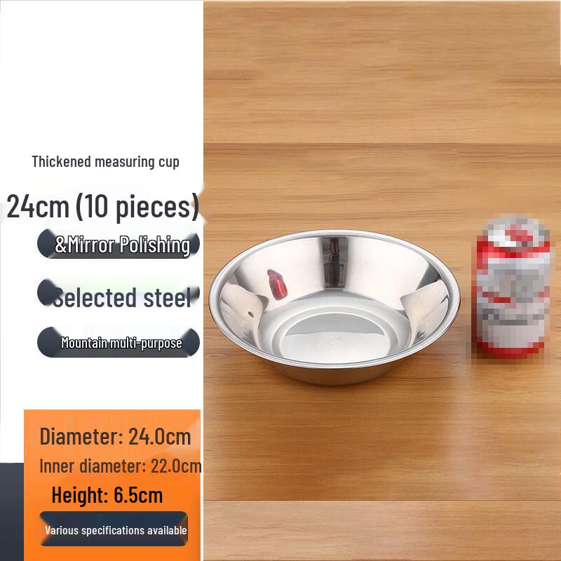 Homeglen 201 Stainless Steel Kitchen Prep Bowl