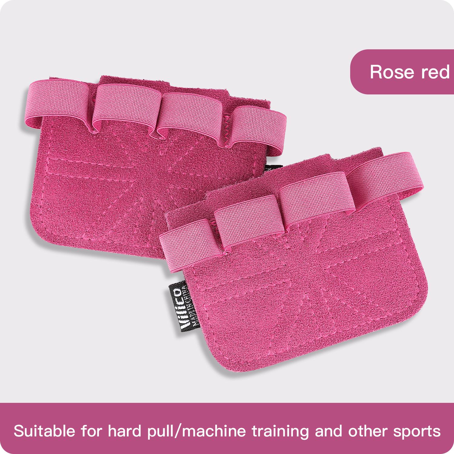 

2 Pc Powerlifting Gym Gloves Breathable Horizontal Bar Booster Gloves Weightlifting Leather Palm Guard Exercise Gloves Men Women