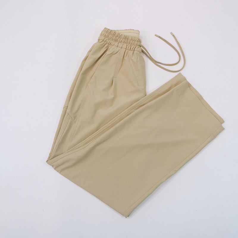 

Женские быстросохнущие дышащие брюки для йоги - Утягивающие, легкие, прямого и широкого кроя для бега, танцев и фитнеса M/Size 4 for 95-110 Jin