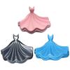 Jewelry Storage Tray Matte Finish Elegant Ballet Skirt Design Organizer Stylish Tray for Rings Earrings Necklaces Keys