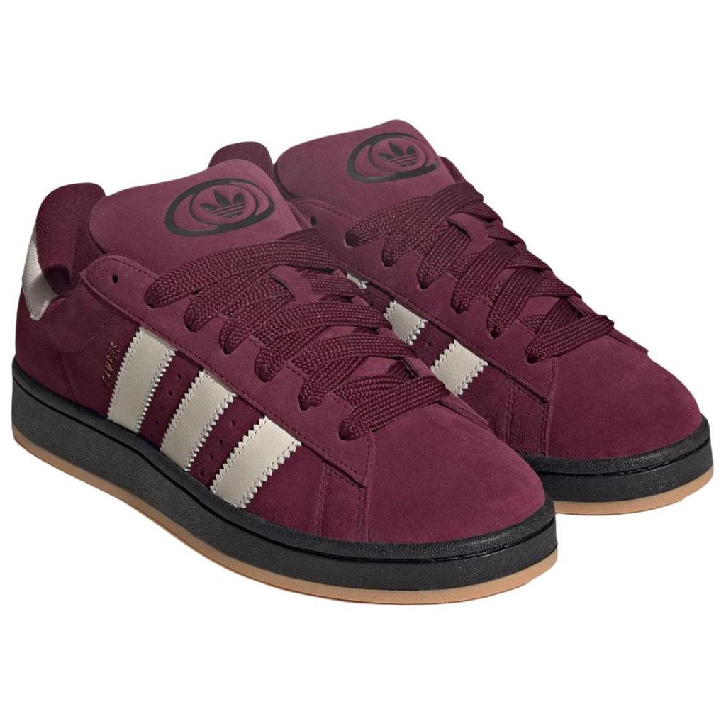 adidas Campus 00s Maroon Off White Core Black Unisex Sneakers Red KI8613