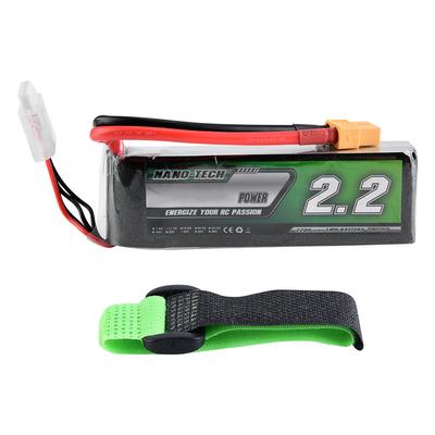 Airtonk POWER 2200mAh 11.1V 45C XT60 Plug LiPo Battery for RC CarAirplaneBoat
