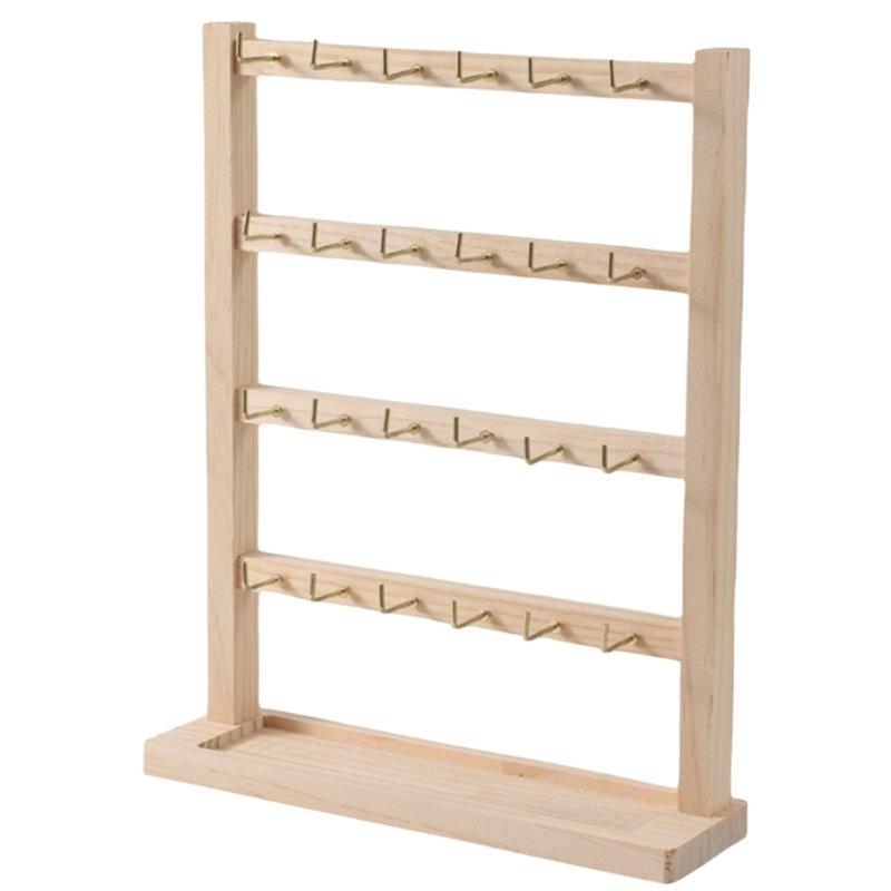 Compact Keychain Display Holder Space Efficient Keychain Display Stand Hodler Rack for Clutter Free Organization