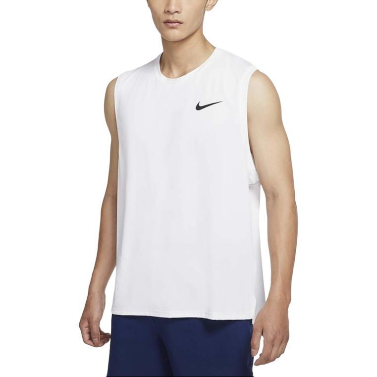 Nike Dri Fit Tank Top Men's White (Unisex) Tank Tops CZ1185 100