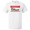 T-shirt Hello My Name Is EthanOpens In a New Window or Tab