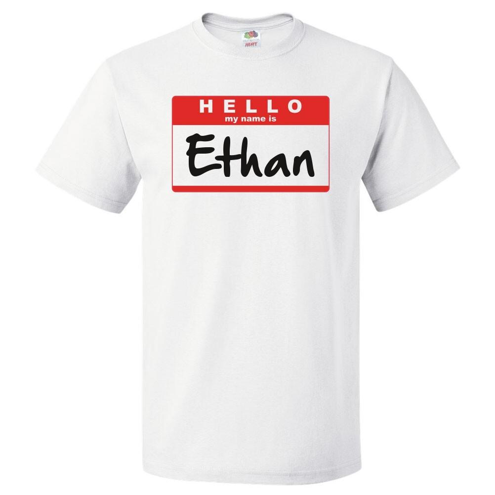 Camiseta Hello My Name Is EthanSe abre en una nueva ventana o pestaña 2XL