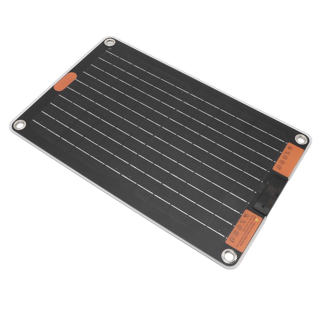 15W 5V 2.5A Solar Panel Battery Charger Monocrystalline Silicon Rain Proof Ultra Thin Portable