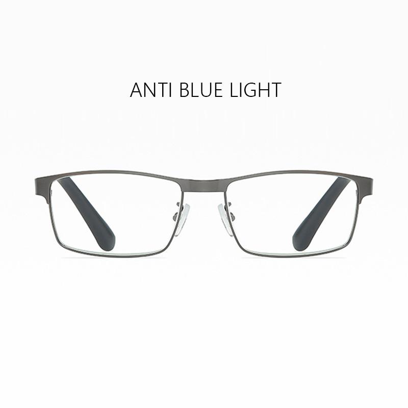 RBENN Stainless Steel Men Business Reading Glasses for Reader Mens Presbyopia Optical Eyeglasses +1.0 1.5 2.0 2.5 3.0 3.5 4.0