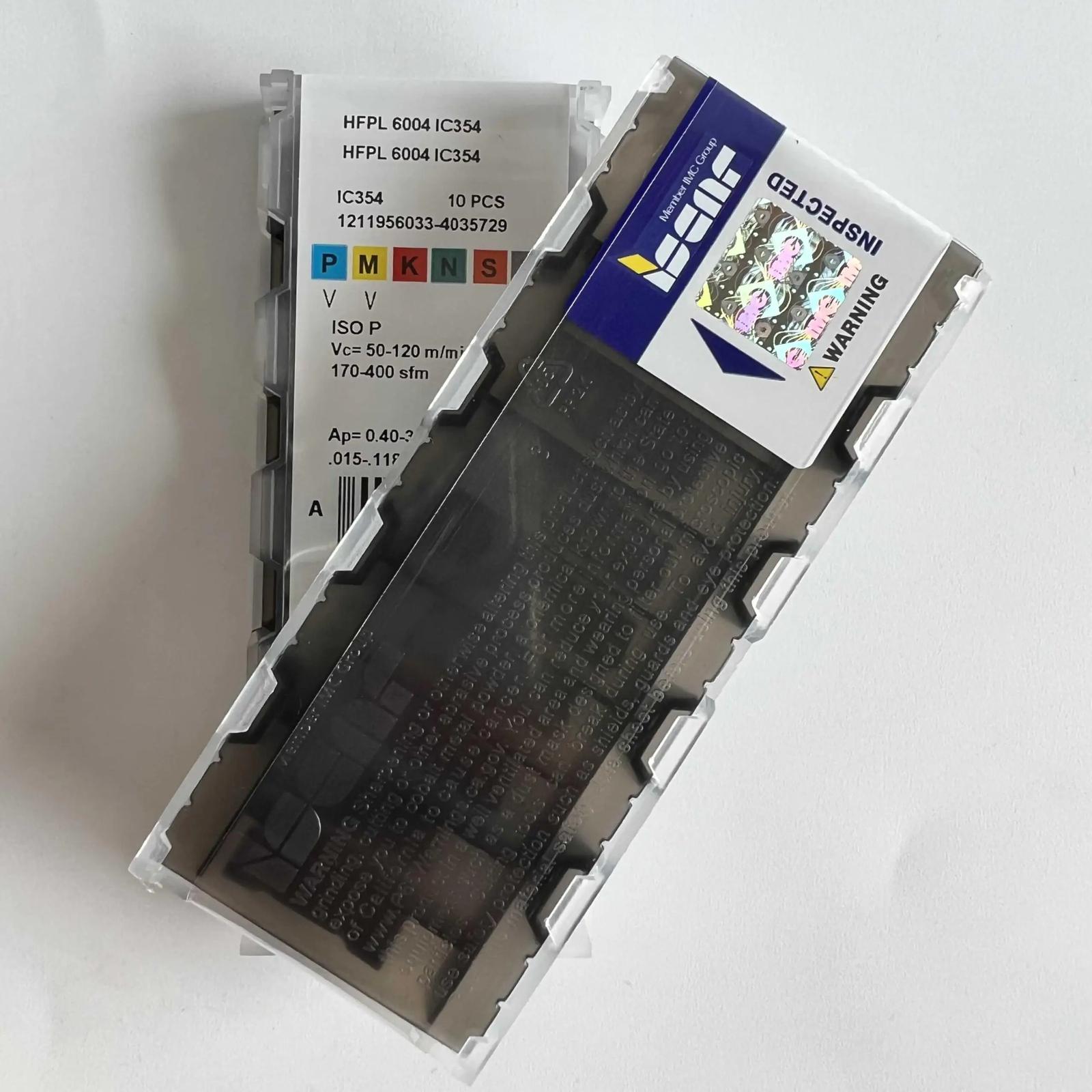 

ISCAR / HFPL6004 IC354 /Industrial indexable Carbide Inserts 10 PCS