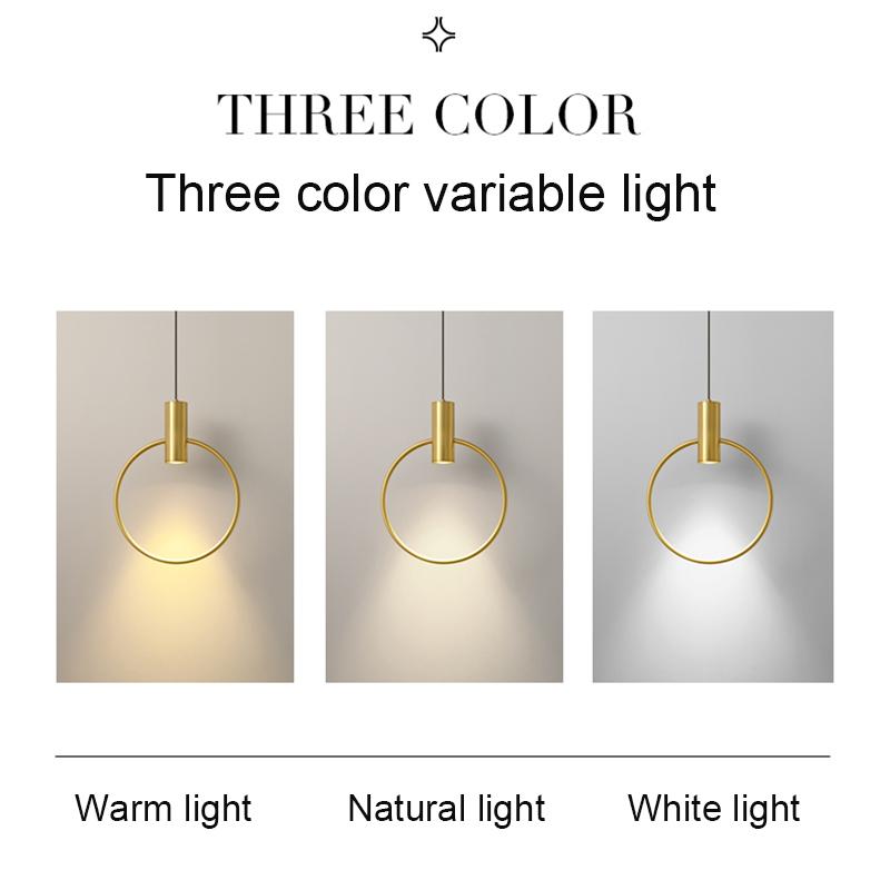 Nordic LED Pendant Light Hanging Lamp Indoor Lighting Home Decoration Living Room Bedroom Bedside Dining Tables Modern Light
