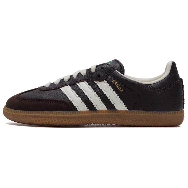 Adidas Samba OG Dark Brown Off White Gum Unisex Sneakers JR0891