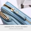 Women Wallet Large Capacity Mobile Phone Bag Card Slot  Shoulder Strap