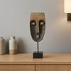 Artistic Resin Face Sculpture Modern Creative Decor Long-Lasting