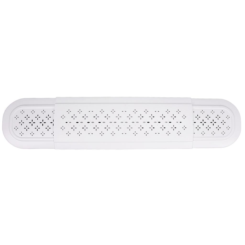 Air Conditioner Windshield Cover 180 Degrees  Adjustable Negative Ion Purification Deflector Baffle 82.4‑107.3cm