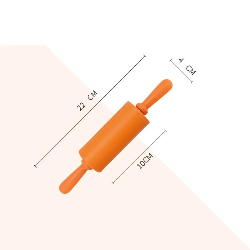32/30/43cm Silicone Rolling Pin Non-Stick Pastry Dough Flour Roller Fondant Cake Noodles Dumpling Roller for Kitchen Baking Tool