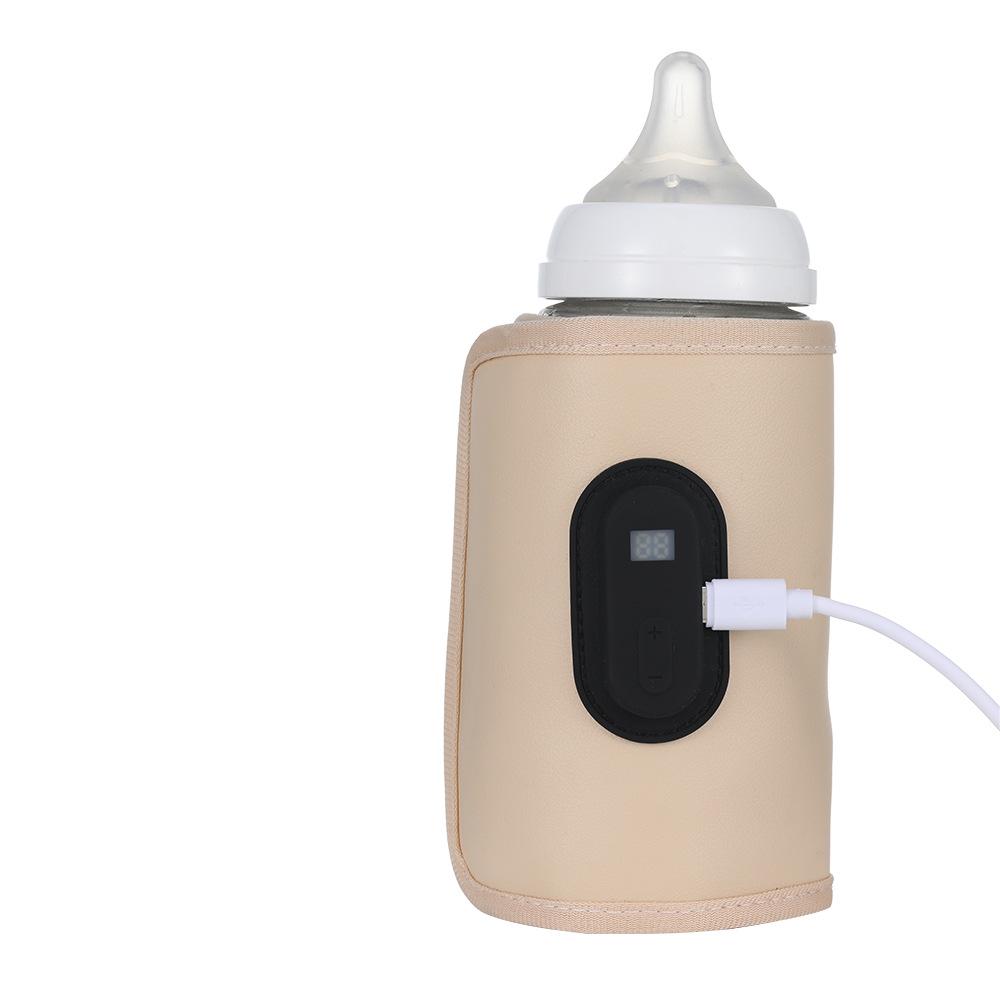 Cartoon Bottle Warmer Sleeve with 21-Gear Heating - Portable, Universal Insulator for On-the-Go Use