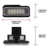 Rear License Plate Light For Mercedes Benz CLS C219 E W211 SLK R171 A2118200756