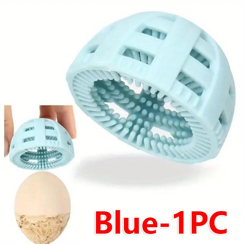 Silicone Egg Washing Brush Specialized Egg Cleaner Tool Flexible Food Grade Scrubber for Farm Fresh Eggs Kitchen Use