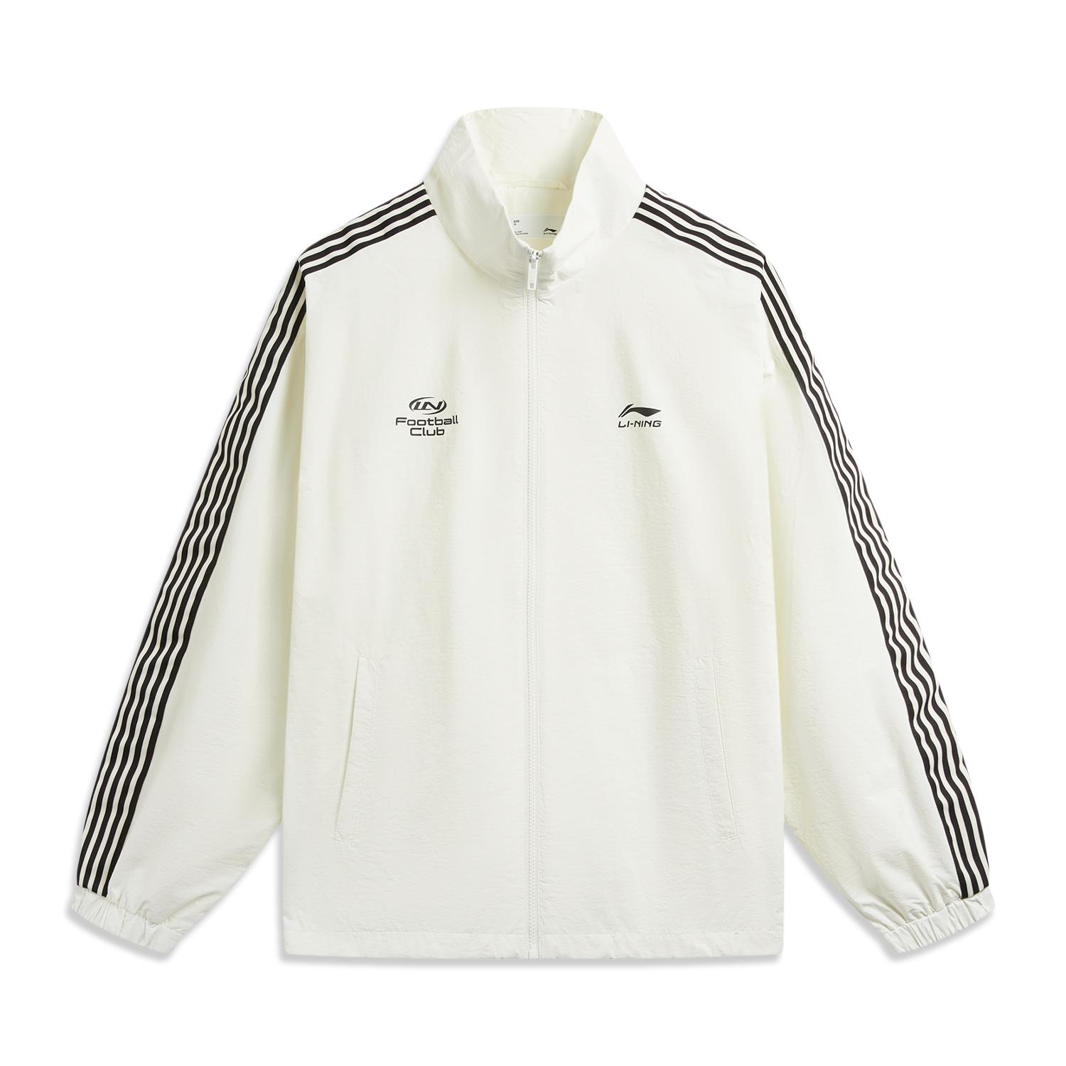 Li Ning Sports Life Collection Trench Coat Unisex Ivory AFDWJ23-2 XL