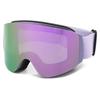 UV400 Protection Skiglasses Sport Snow Board Eyewear Oval Custom Anti Fog Glasses Googles Straps Flip up Lens Ski Goggle