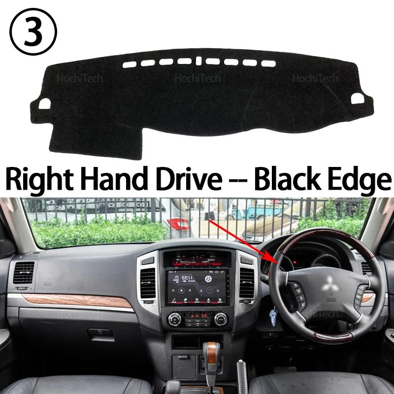 Anti-Slip Dashboard Cover Protective Pad Car Sunshade Carpet for Mitsubishi Pajero Shogun Montero 2006-2020 V80 V87 V93 V97