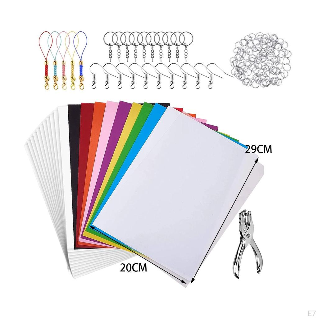 Crafty Heat Shrink Sheets for DIY Jewelry Making