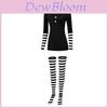 Five Nights At Freddys Marionette Cosplay Costume With Polyester Fabric For Halloween Party And Anime Role Play