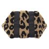 Players Women's Sheepskin Tote, Medium, 91206514, Leopard Print, 91206514B, Dimensions: 25cm W x 28cm H x 22cm D