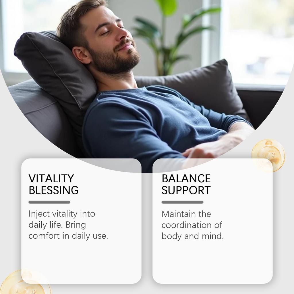 Men's Care Oil, Nourishing Massage Oil, Enhancing Experience Men's Care Spray,30ml