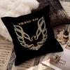 P-Pontiac F-Firebird Logo Trans-Am Pillow Cover For Bedroom Room And Living Room Sofa Decorative Cushion Cover