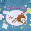 Sanrio Denim Pouch Era Sugar Bunnies Ages 3 and up 796468 (Heisei Girl's Item) - -