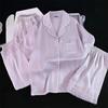 Damen-Pyjama-Set aus Eisseide: Spitze, Kurzarm-Oberteil, Shorts und Strickjacke für den Sommer, für drinnen und draußen.