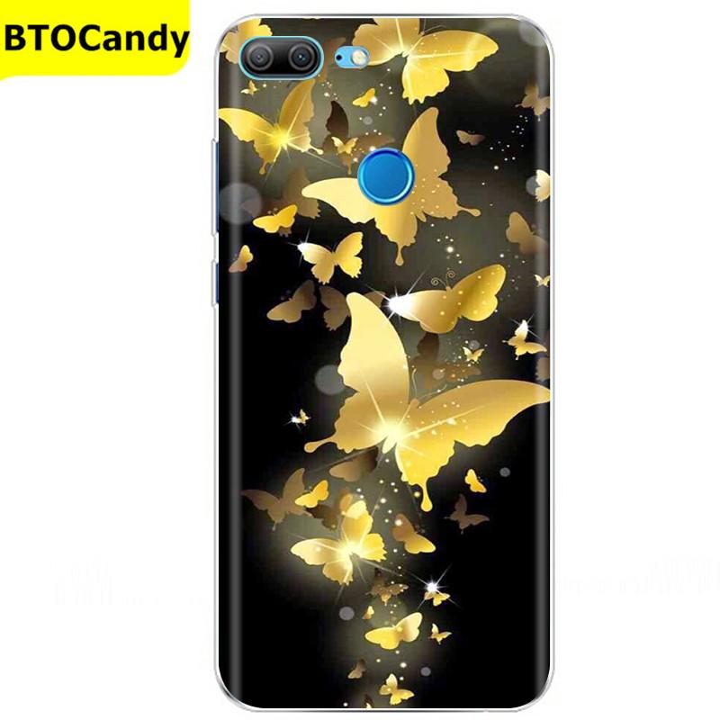 Etui For Honor 9 Lite Etui Kwiat Miękki Silikon Couqe Etui na Telefon Huawei Honor 9 Lite Etui Na Tył Honor9 9lite Coque Funda