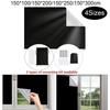 Cortina Opaca 100% Tela Bloqueadora de Luz Removible para Ventana DIY Privacidad Total para Ventanas Pegatina para Ventanas sin Perforación