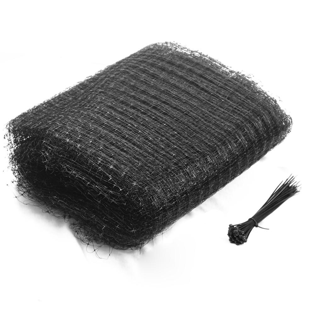 

PP Portable Anti-animal Garden Netting Heavy Duty Reusable Fruit Trees Plants Mesh Net Farm Protecting Fence Accessories 2.1x10m 20 ribbon