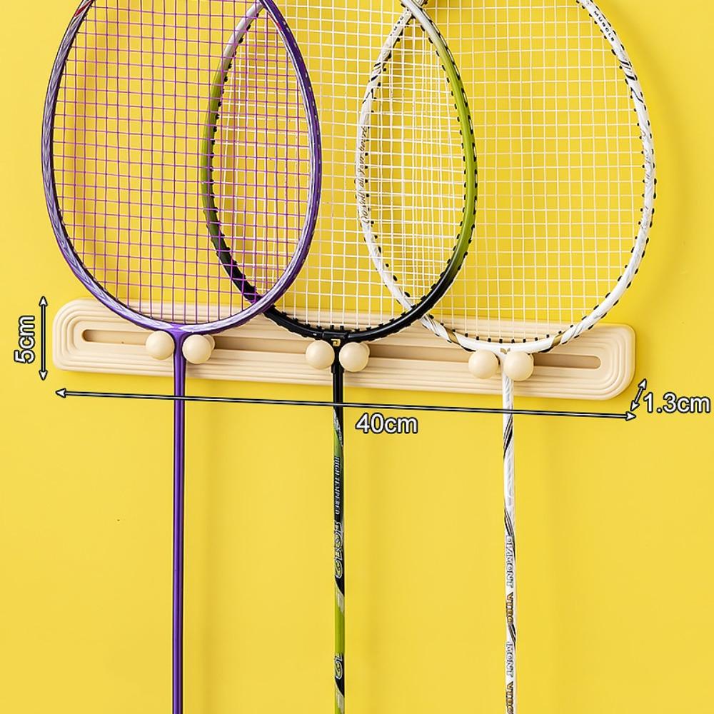 Adjustable Shuttlecocks Storage Bucket Removable Hook Storage Hooks  Badminton Equipment