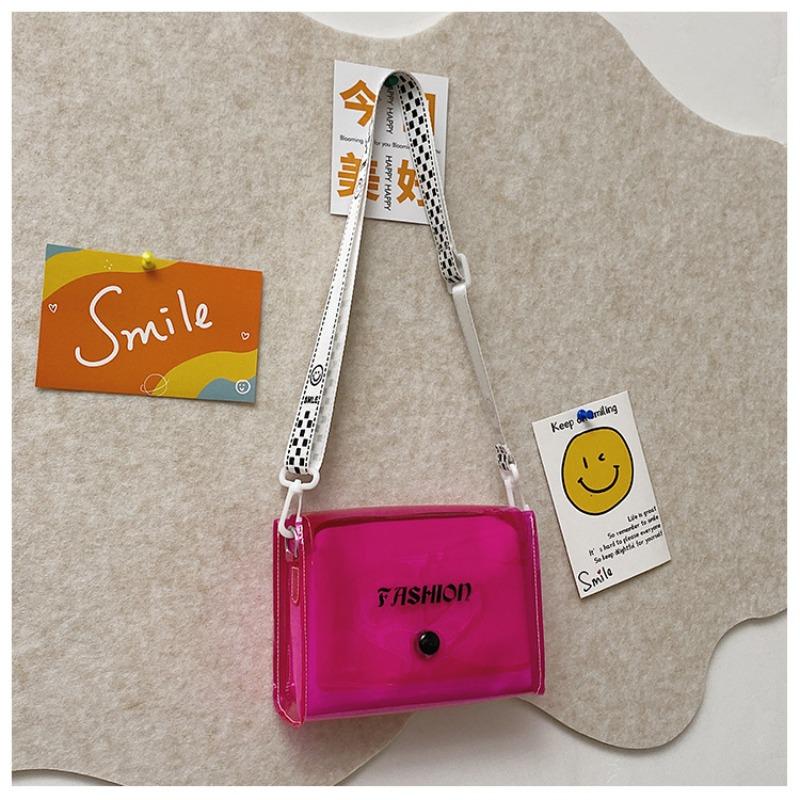 

Летняя прозрачная сумка женская новая модная сумка через плечо сумка-желе маленькая квадратная сумка для мамы