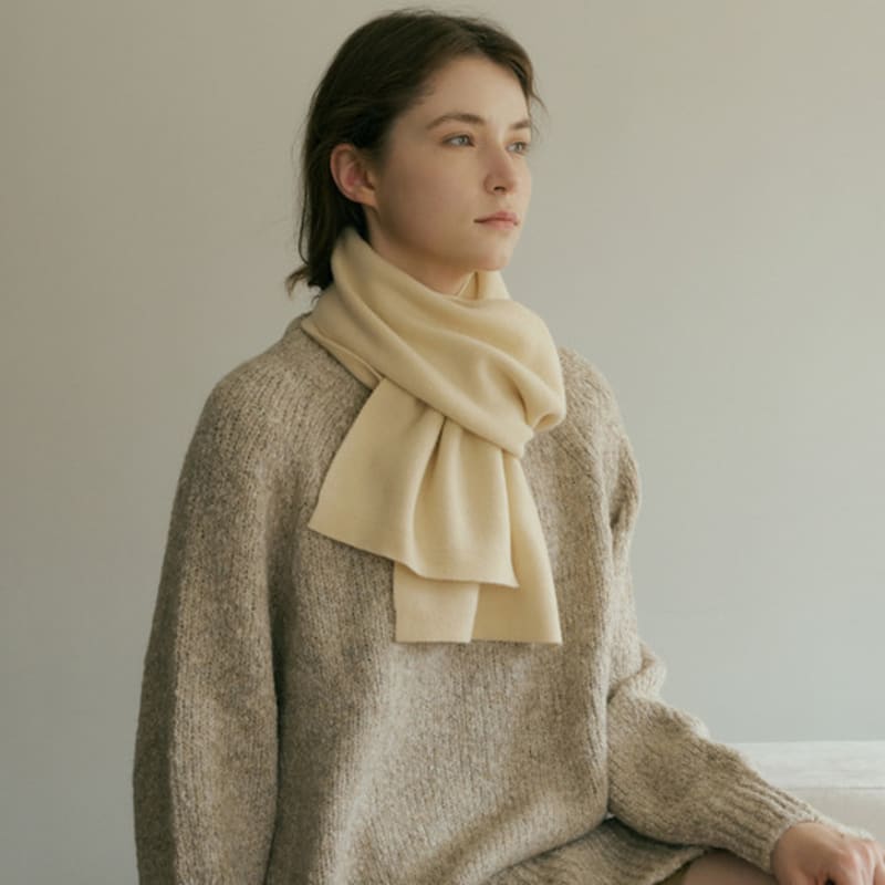 BB’DE SOLI’DE Pale muffler (3 color)