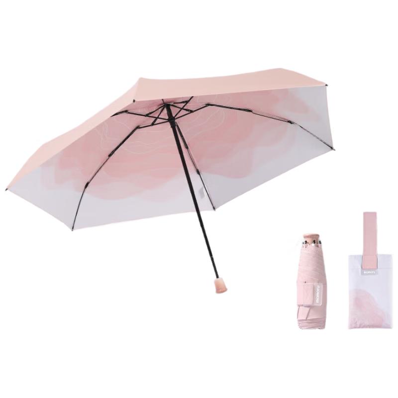 MAMORU Lightweight UV Protection 5-Fold Floral Umbrella